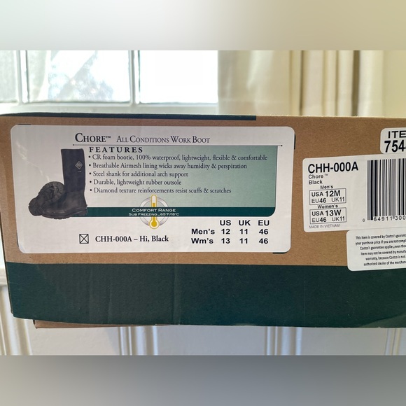 NWT Original Muck Boot Chore All Condition Work Boot size 12 - Picture 5 of 5